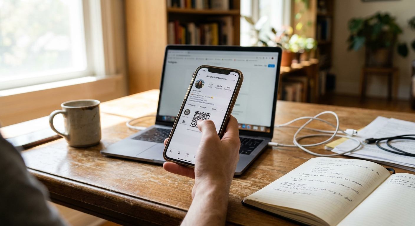 QR Code Generator for Instagram Bio: Create, Customize, and Share