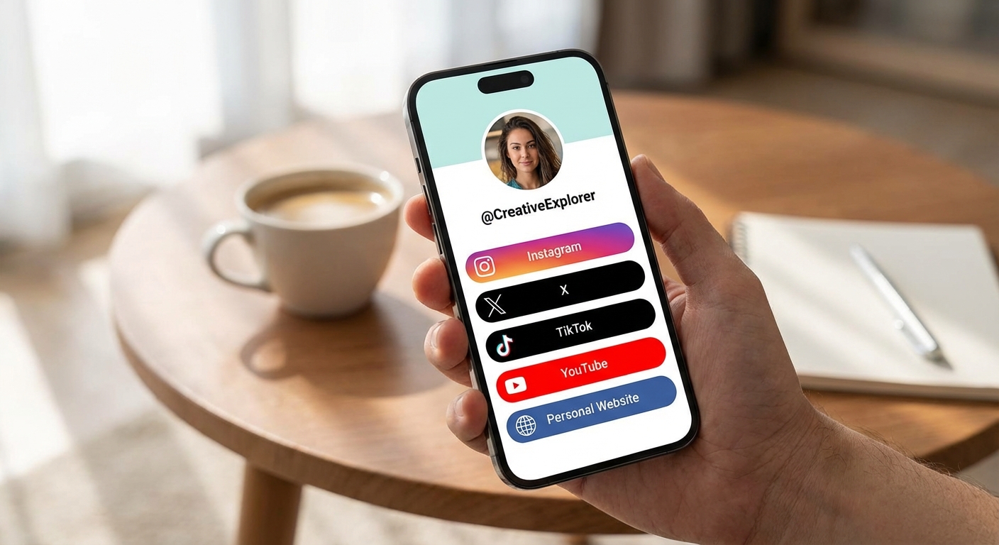 Create a Professional Link in Bio Page