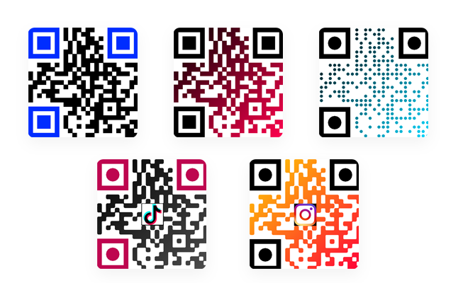 Esempi di codici QR